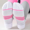 Pink Feather Compression Socks