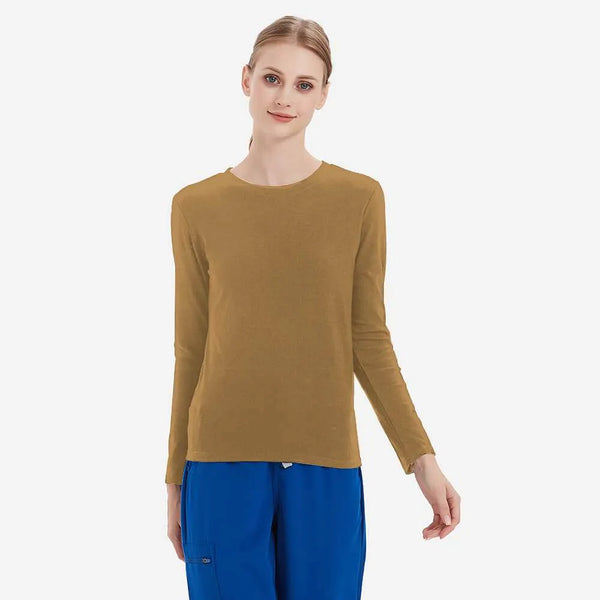 Mustard Yellow Classic Long Sleeve Underscrub