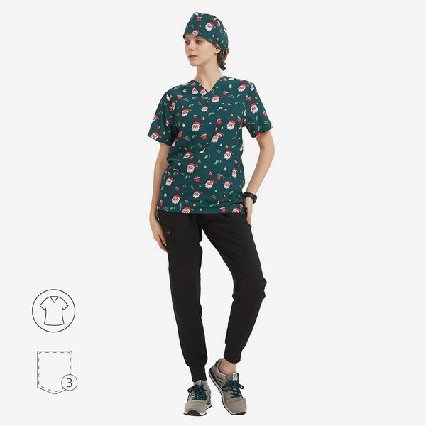 Elena V-Neck Scrub Top