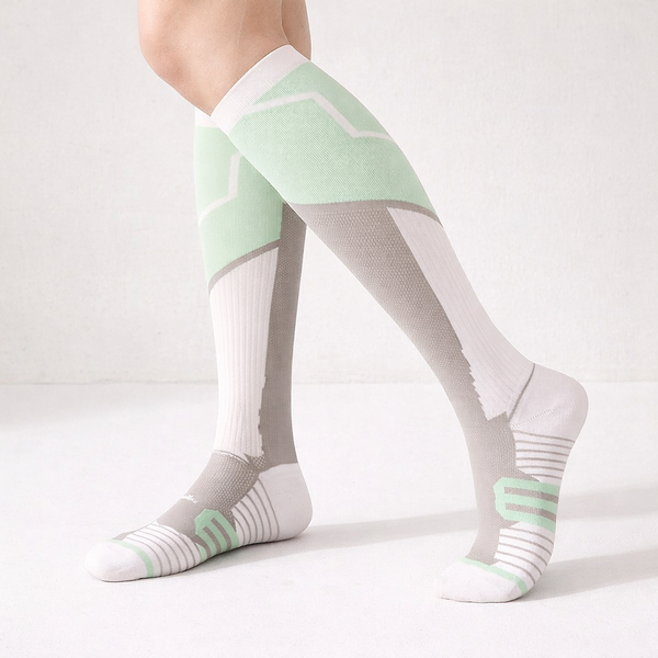 Calcetines de compresión de plumas