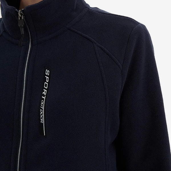Indoor Fleece Jacket Navy