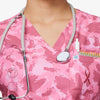 Romance V-Neck Scrub Top - NBCAM