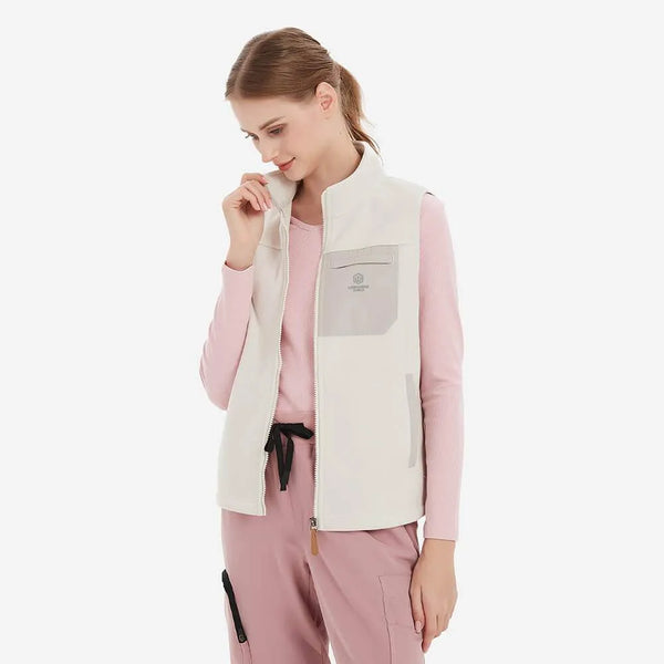 Workwear Fleece Vest Front