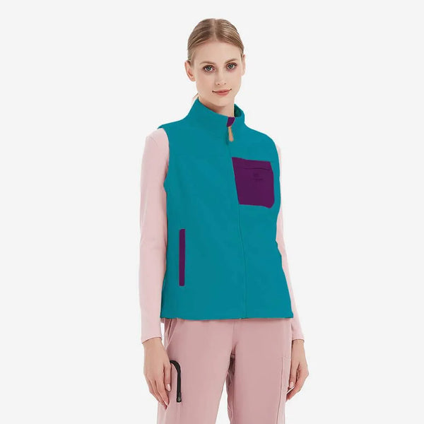 Workwear Fleece Vest Teal