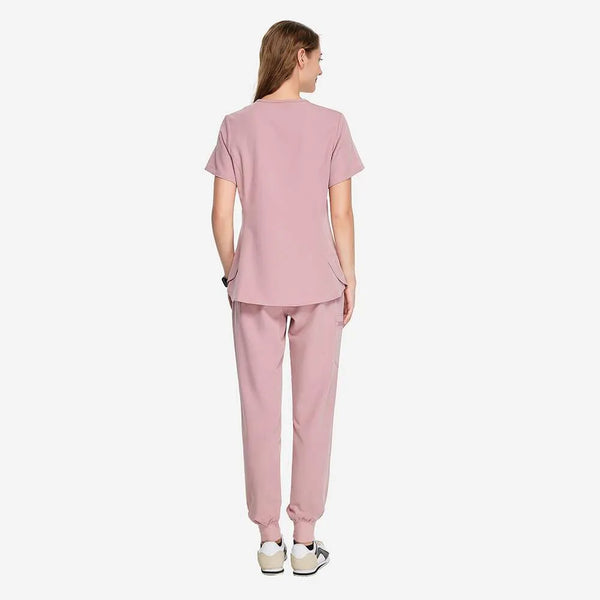 Dabney Set Bisque Scrubs Back