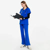 Atlas Set Royal Blue Scrubs Side