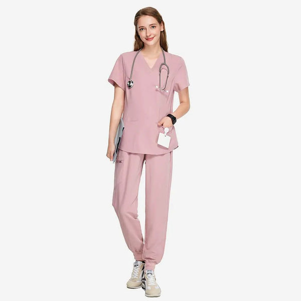 Dabney Set Bisque Scrubs Front