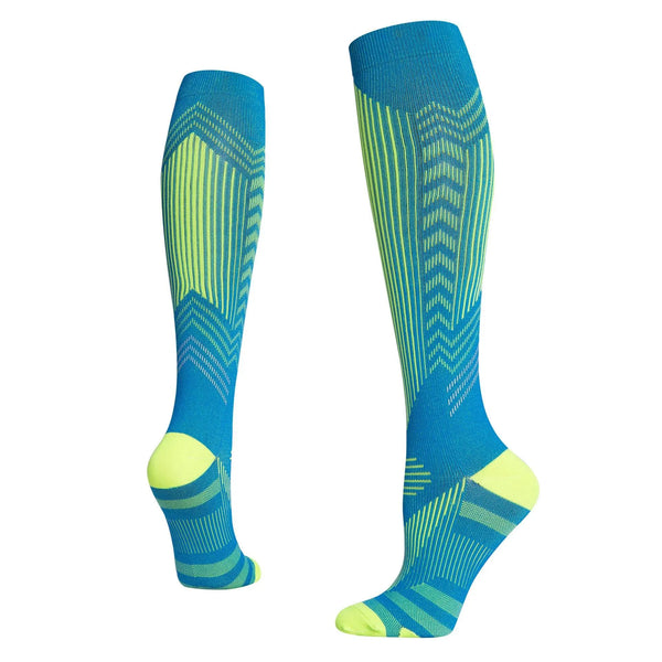 Blue Emsley Compression Socks