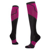 Feather Purple Compression Socks