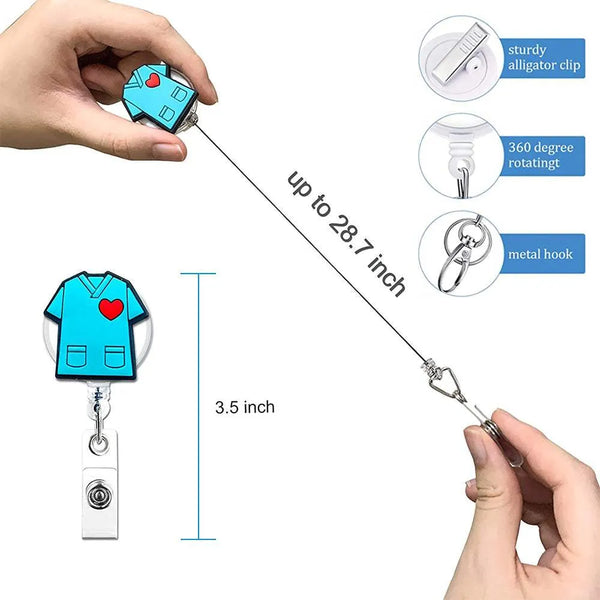 Nurse Badge Reel