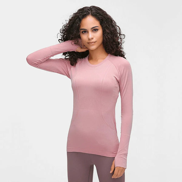 Pink Fashion Long Sleeve Underscrub