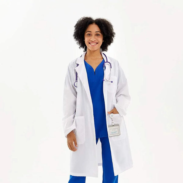 Angel Lab Coat White