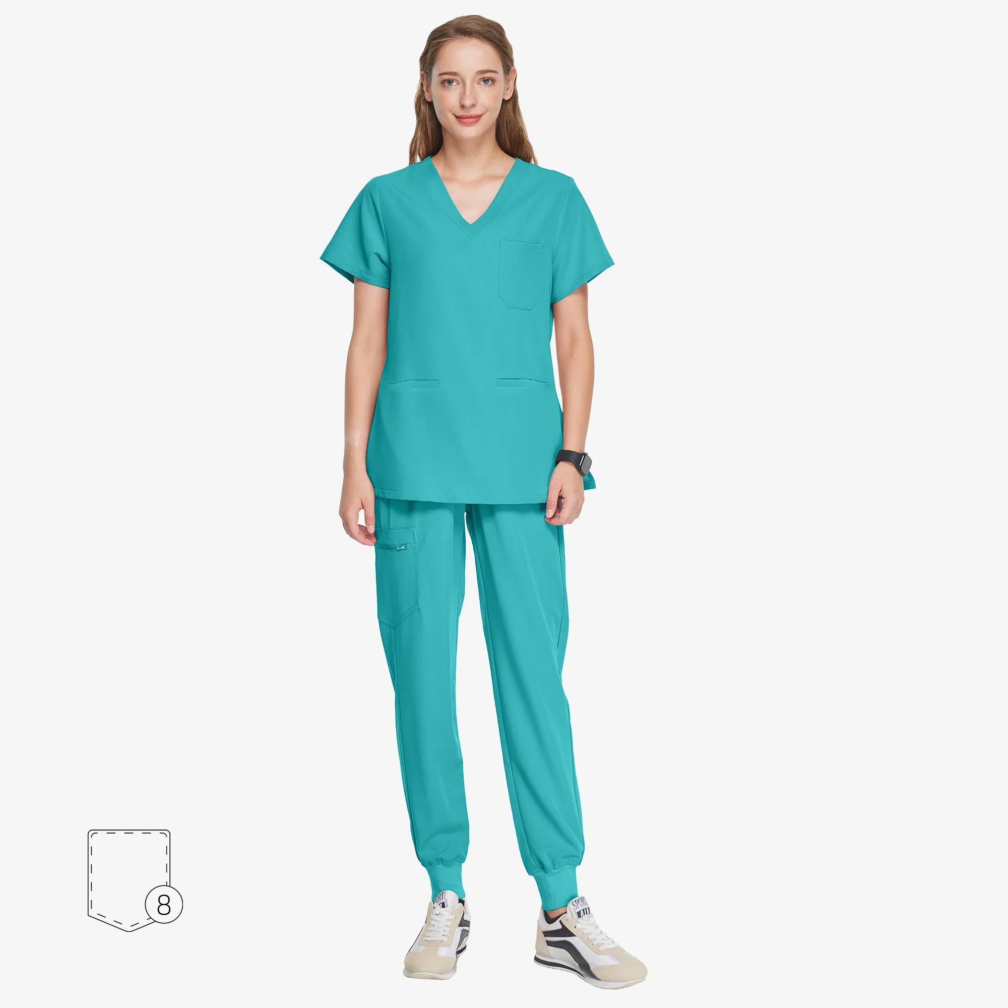 Women's Hunter Green Scrubs | Soft & Wrinkle-Resistant & Easy-Care Uniforms World Women's Hunter Green Scrubs | Soft & Wrinkle-Resistant & Easy-Care Uniforms World