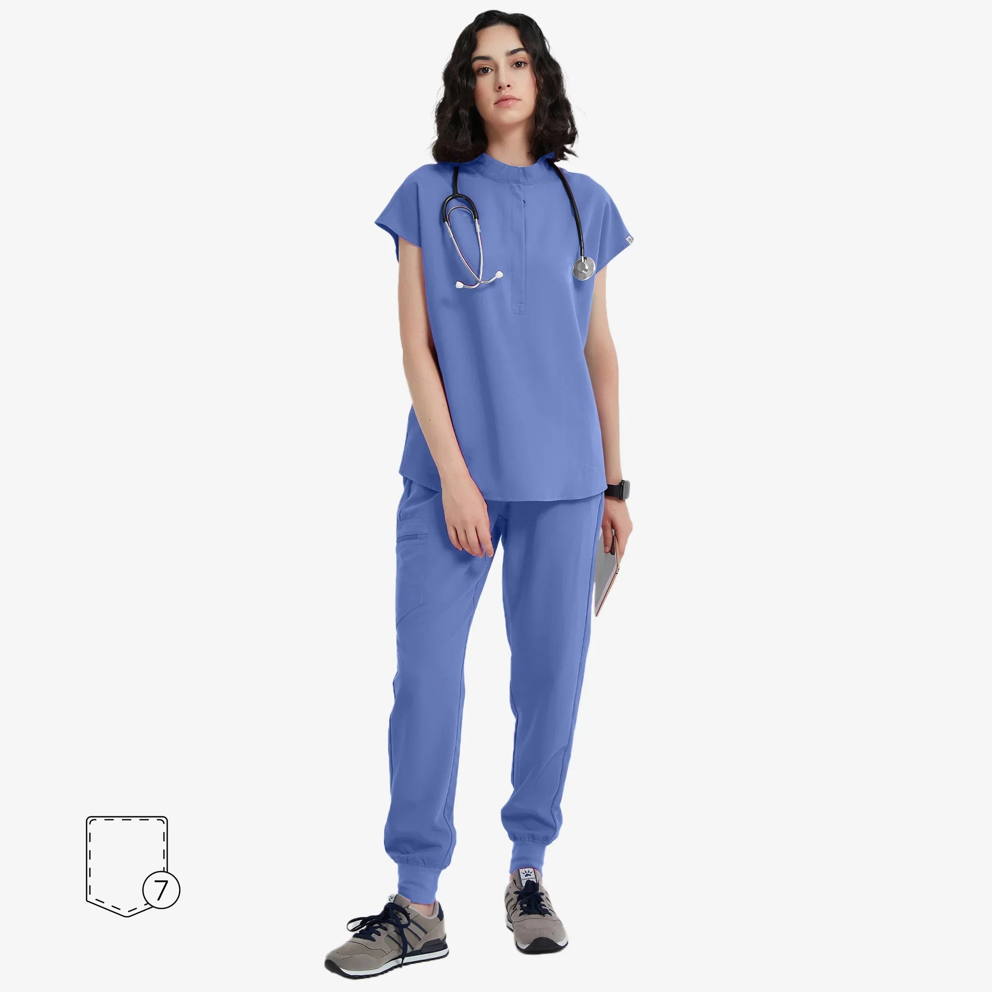 Women's Hunter Green Scrubs | Soft & Wrinkle-Resistant & Easy-Care Uniforms World Women's Hunter Green Scrubs | Soft & Wrinkle-Resistant & Easy-Care Uniforms World