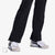 Elegant Straight-leg Black Scrub Pants Ankles