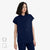 Avant Expansive Fit Navy Scrub Top Front