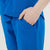 Eva Set Royal Blue Scrubs Pants Pockets