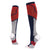 Feather Red Compression Socks